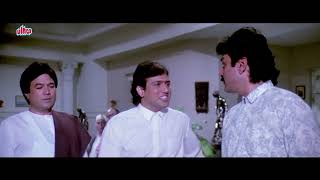 Govinda Action Scene  Govinda Rajesh Khanna  Swarg  Bollywood Hindi Movie [upl. by Ahel]