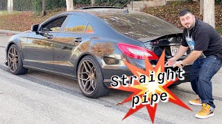 Straight Pipe CLS63 AMG [upl. by Niabi]