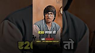 Sourav Joshi Income Revealed 😱😁 shorts podcast souravjoshivlogs [upl. by Nalac]