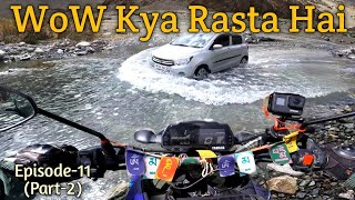 WoW kya Road Hai Yamaha MT15 Real Cheetah in Ladakh  Episode11 Part2  mt15 ladakh yamaha [upl. by Sldney824]