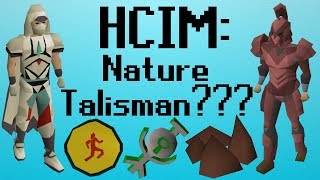 OSRS HCIM 12 Nature Talisman 9772277 [upl. by Affay962]