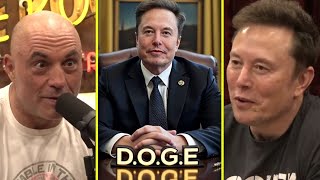 Elon Details How He Will Manage Efficiency quotHow do you have timequot  Joe Rogan amp Elon Musk [upl. by Dorris]