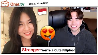 The Stranger that Stole My Heart  OMETV  OMEGLE  The Cutest Indonesian Girl Ever [upl. by Delfeena]