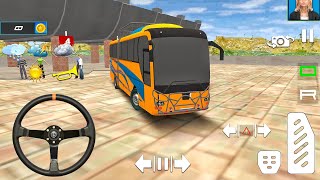 Coach Bus Simulator City Off Road Bus Driving Simulator Android Gameplay games 1 [upl. by Aitret]