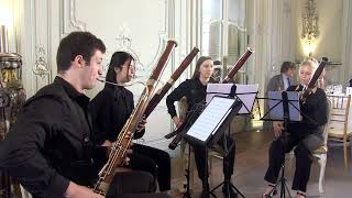 Bastoni Bassoon Quartet  3 Dances from Danserye Tielman Susato [upl. by Elocaj]