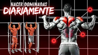 🏋️‍♂️ Hacer Dominadas Todos los Días  Guía Completa para Dominar las Dominadas [upl. by Fredra]