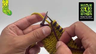 SlipStitch Edges in DoubleKnitting — A Sockmatician Tutorial [upl. by Acsehcnarf]