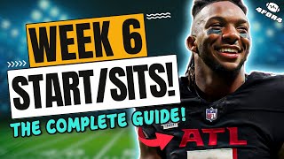 Your Complete Week 6 Fantasy Football Playbook  MUST StartsSits [upl. by Eelaras]