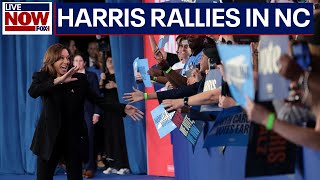 FULL SPEECH VP Harris addresses supporters in North Carolina  LiveNOW from FOX [upl. by Elrebma496]