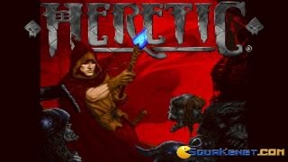 Heretic gameplay PC Game 1994 [upl. by Jessey714]