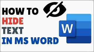 Hiding Text in Microsoft Word Made EASY [upl. by Abelard]