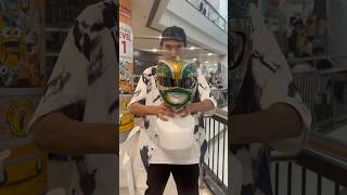 Defected helmet repaired ✅ Nice only for display propmaker greenranger mightymorphin mmpr resin [upl. by Ahsitam164]