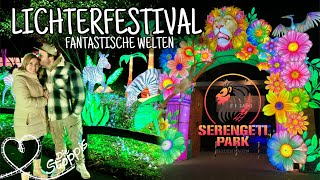 LICHTERFESTIVAL im SERENGETIPARK ✨  Tauche ein in eine magische Welt der Lichter [upl. by Pattin837]