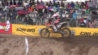 Carreras Campeonato Nacional Motocross México MX2 Fecha 1 Culiacán 2016 [upl. by Aimehs]