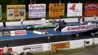 200 MPH Super Comp Dragster at Lucas Oil Divisional Race 07012011 [upl. by Caddric]