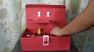 DIY First Aid Kit Box  Ma Denisse R Tulod [upl. by Sigismond]