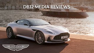 Aston Martin DB12 Media Reviews  The Worlds First Super Tourer [upl. by Breeze792]