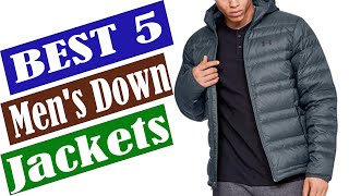 5 Best Mens Down Jackets  Easy To Decide  Most Fashionable Jackets For you [upl. by Madelene]