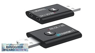 M188 2in1 USB bluetooth 50 Transmitter Receiver Wireless Adapter for Computer TV Review [upl. by Ramled]