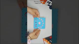 Proposal Card Tutorial💙by loveegifting proposalcard handmadecard diy cards shorts handmade [upl. by Stoops]