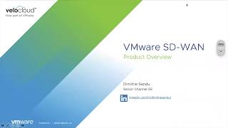 VMware SDWAN by VeloCloud Overview Webinar [upl. by Esiocnarf680]