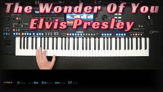 The Wonder Of You  Elvis Presley Vover eingespielt mit titelbezogenem Style auf Yamaha Genos 2 [upl. by Yeh337]