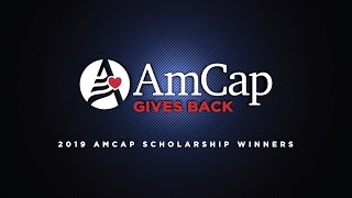 2019 Free Scholarships Winners  AmCap Home Loans [upl. by Neras]