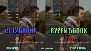 i5 12600 kf vs Ryzen 5 5600x in 2023 [upl. by Aramal]