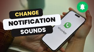 How to Change Notification Sounds on Whatsapp for iPhone in 2024 [upl. by Damle525]