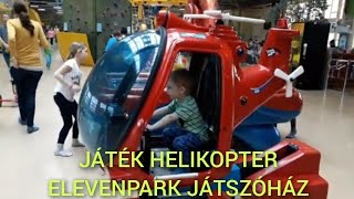 Vidámparki Helikopter  Elevenpark Játszóház [upl. by Gauldin]