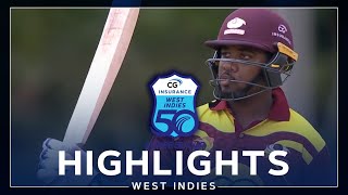 Highlights  Leeward Islands vs Guyana  Johnson Leads With Super Century  CG Insurance Super50 Cup [upl. by Lisha]