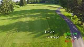 Leatherstocking Golf Course  Hole 5 [upl. by Spevek]