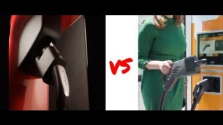 E71 Tesla Supercharging MAGIC DOCK vs ChargePoint OMNI Port [upl. by Nee]