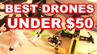 Top 5 Best Drones Under 50  TheRcSaylors [upl. by Ariak]