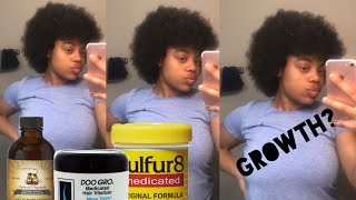 DOO GRO SULFUR 8 CASTOR OIL  for long and thick Natural hair growth Naturalhairstyles [upl. by Aitnahs]