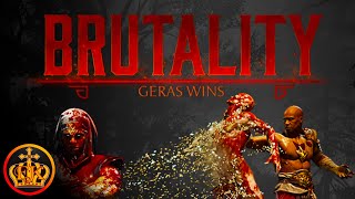 Handing out BRUTALITIES as GERAS in KOMBAT LEAUGE  Mortal Kombat 1 [upl. by Mariellen]