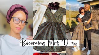 Vlog Becoming Mrs D  Lobola negotiations  South African YouTuber [upl. by Yhtrod]