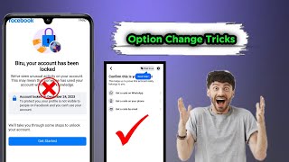Facebook Your Account Has been locked 2024 Fb Lock Account me Option Kaise Change kare How to Unlock [upl. by Rett]