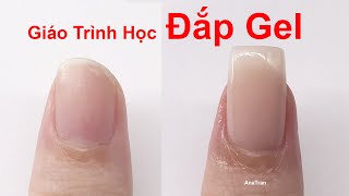 GIÁO TRÌNH ĐẮP GEL Ahri của cô AnaTran Nail [upl. by Thorlay]