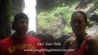 Sari Sari Falls  Jungle Bay Resort amp Spa Dominica [upl. by Obellia]