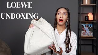 Unpopular Loewe bag Revealed Cushion tote unboxing [upl. by Niletak]