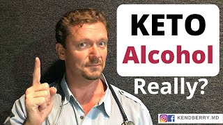 🍺 KETO Alcohol A Doctor Spills 🍷 [upl. by Eldin292]