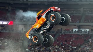 Monster Jam  Glendale 2022 Freestyle October [upl. by Jennine]