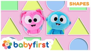 Learn Shapes for Kids w GooGoo amp GaaGaa  Educational Learning Videos for Toddlers  Baby First [upl. by Eimorej]