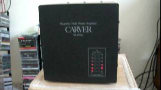 Carver M400a Magnetic Field Power Amp Bumpin [upl. by Bicknell850]