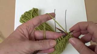 Kelleys Sock Class  Heel Turn Knitting Tutorial [upl. by Haerr]