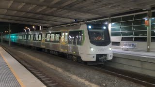 Transperth CSeries Set 127 Arriving At Warnbro Station During Testing [upl. by Orme]