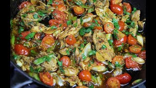 Mackerel In A Delicious Tomato Sauce TastyTuesdays  CaribbeanPotcom [upl. by Notsreik733]