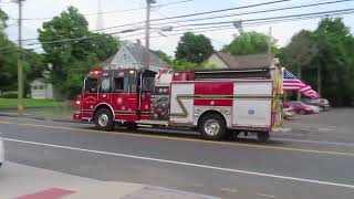 Pinned QSouthington Fire Department Engine 21 responding to a MVA [upl. by Atela441]