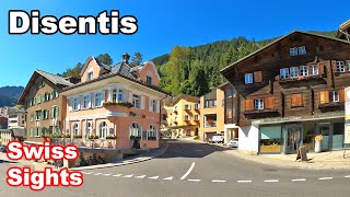 Disentis Switzerland 4K Beautiful Mountain Village [upl. by Brine151]